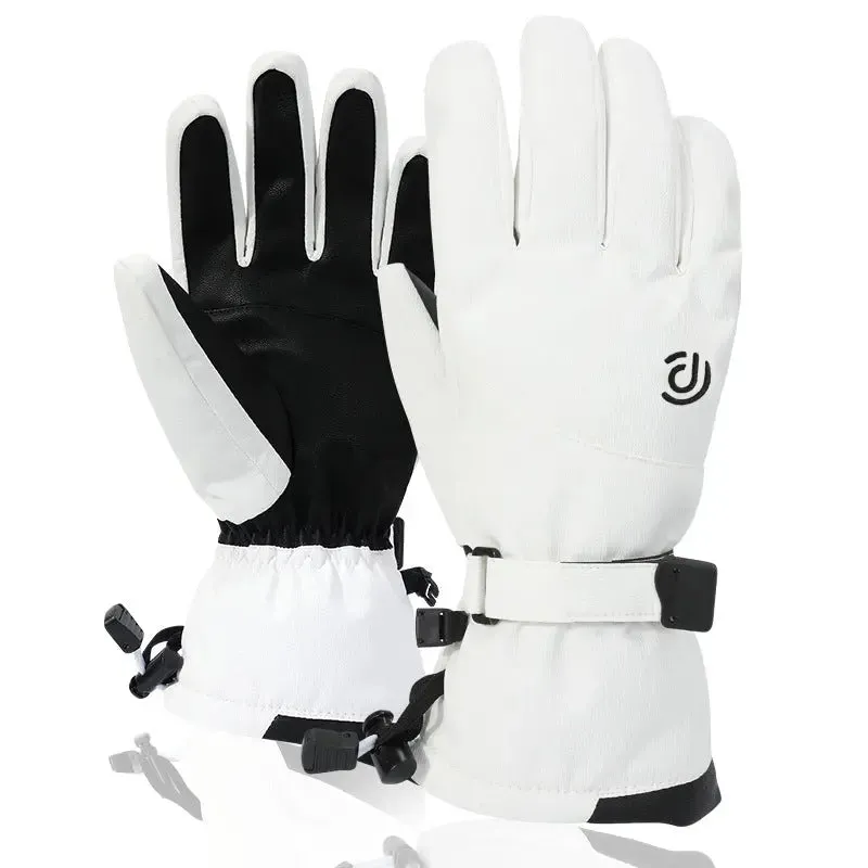 Adult Insulated Five Finger Waterproof Gloves