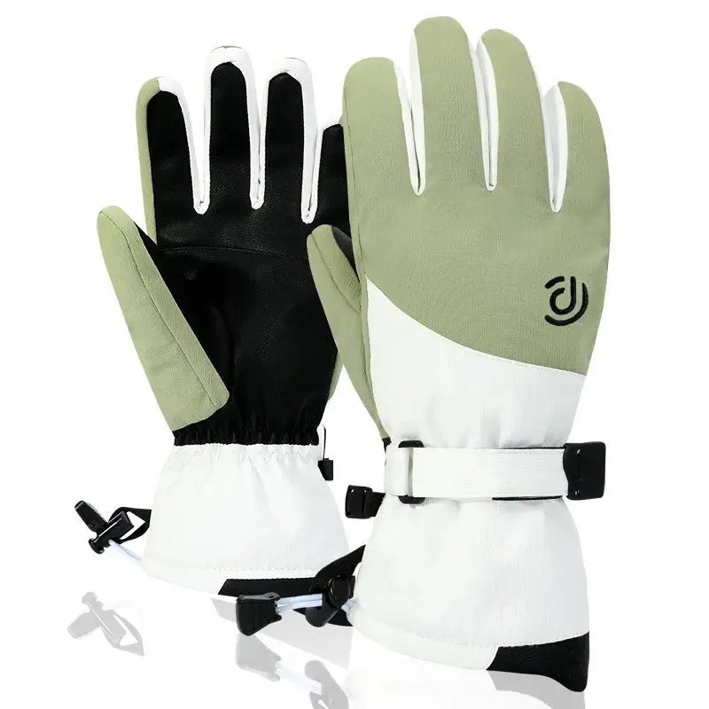 Adult Insulated Five Finger Waterproof Gloves
