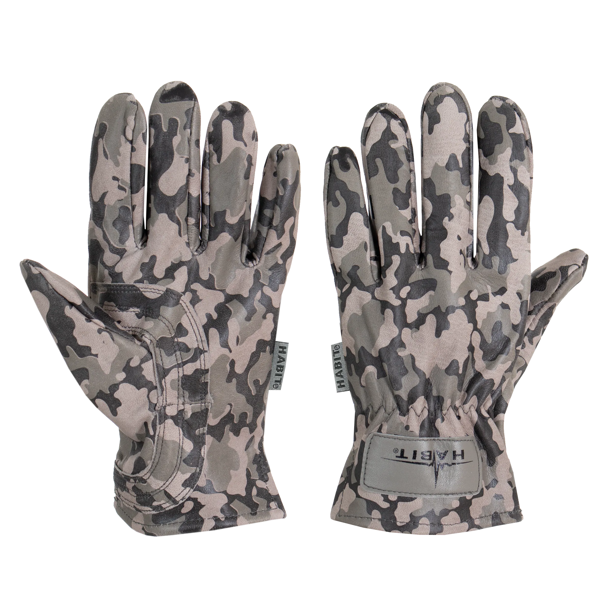 All-Purpose Camo Leather Gloves