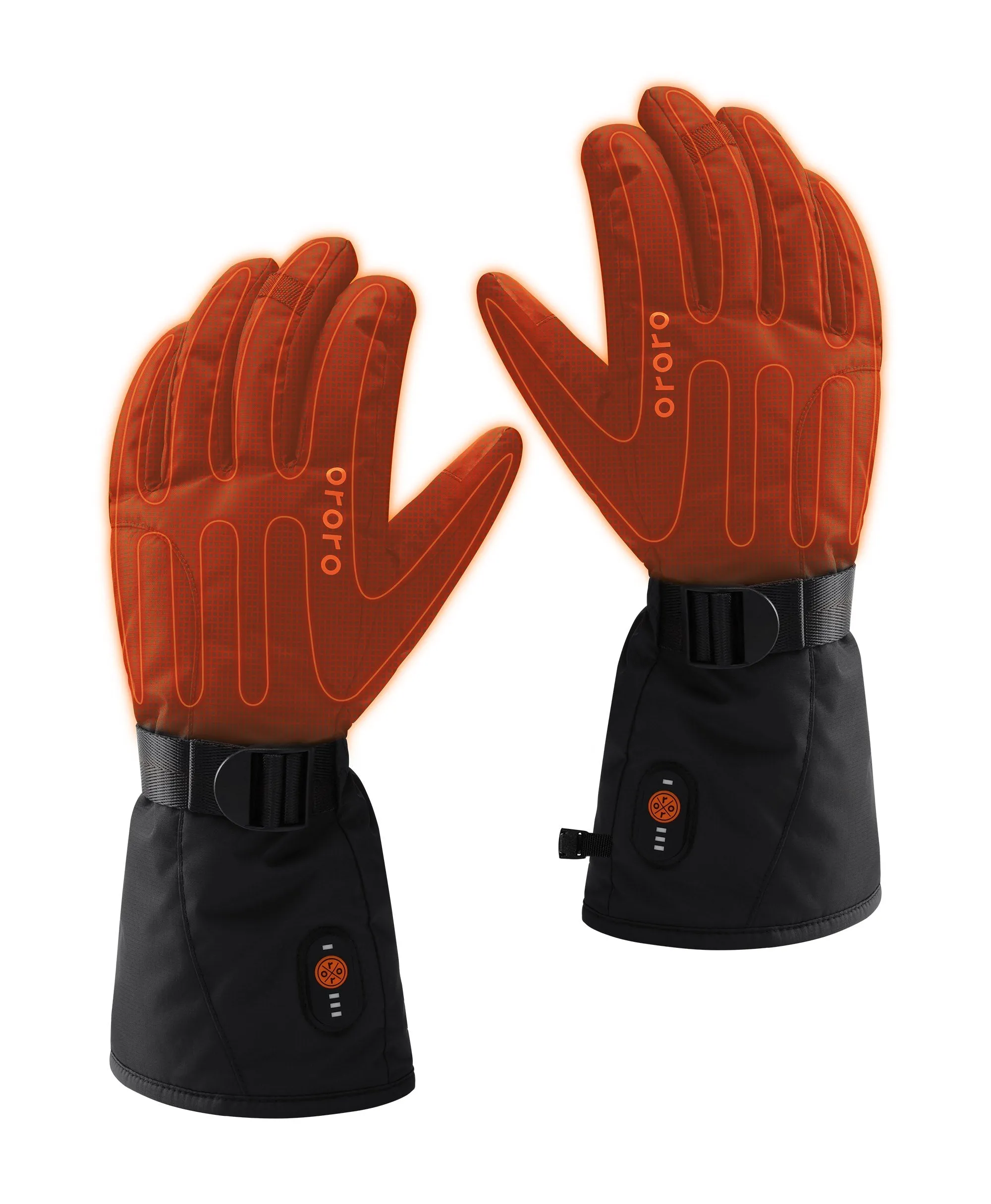 Anchorage Unisex Heated Insulated Gloves (Batteries Not Included)