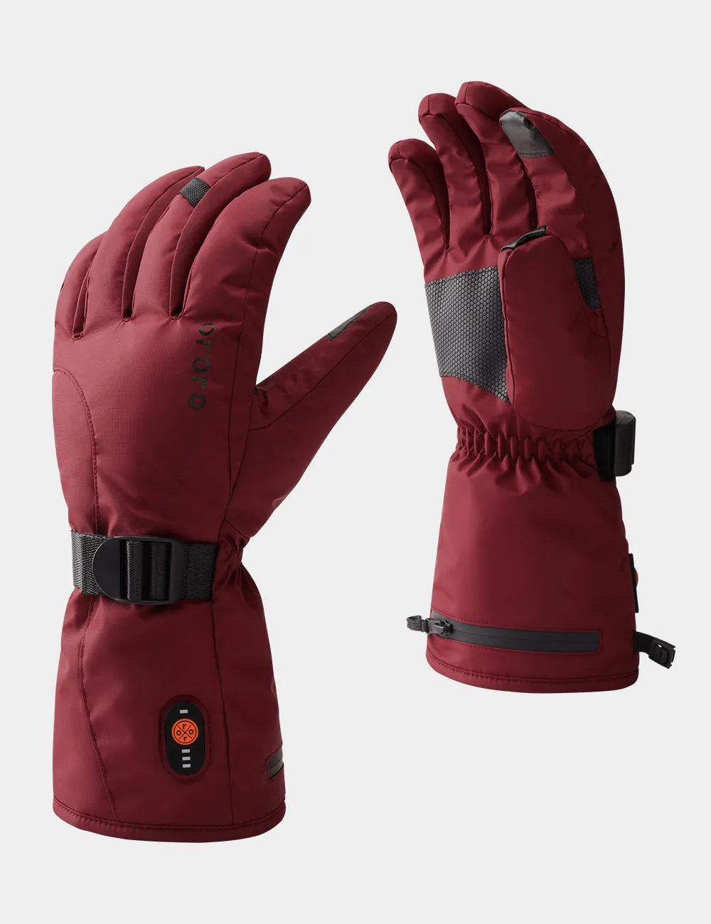 Anchorage Unisex Heated Insulated Gloves (Batteries Not Included)