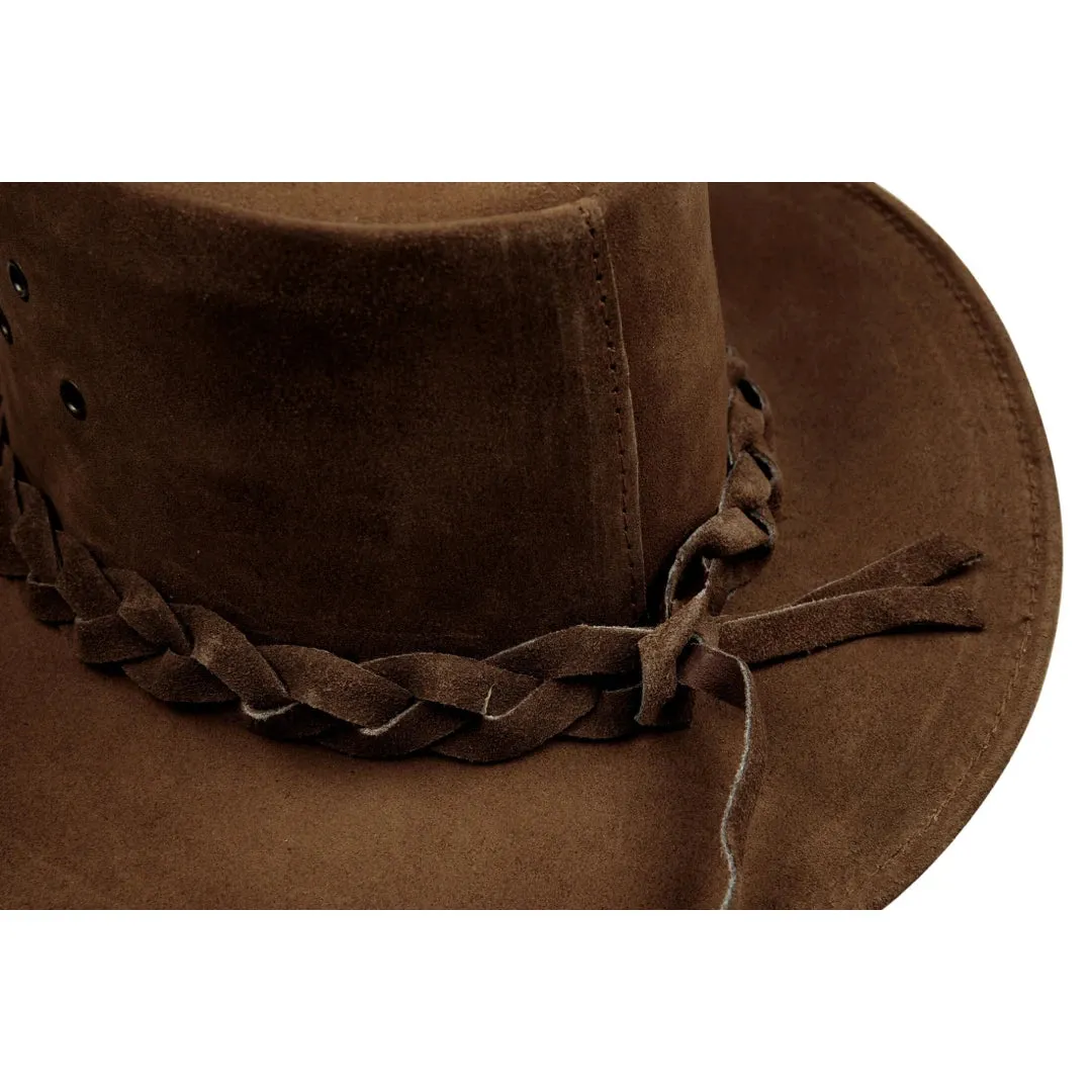 Australian Unisex Western Cowboy Hat Suede Outback Classic