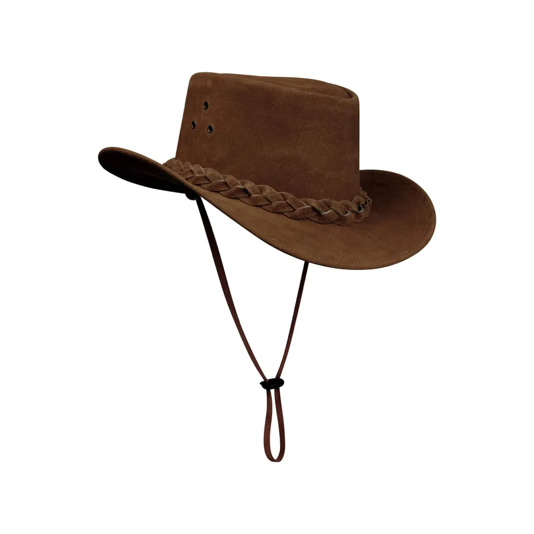 Australian Unisex Western Cowboy Hat Suede Outback Classic