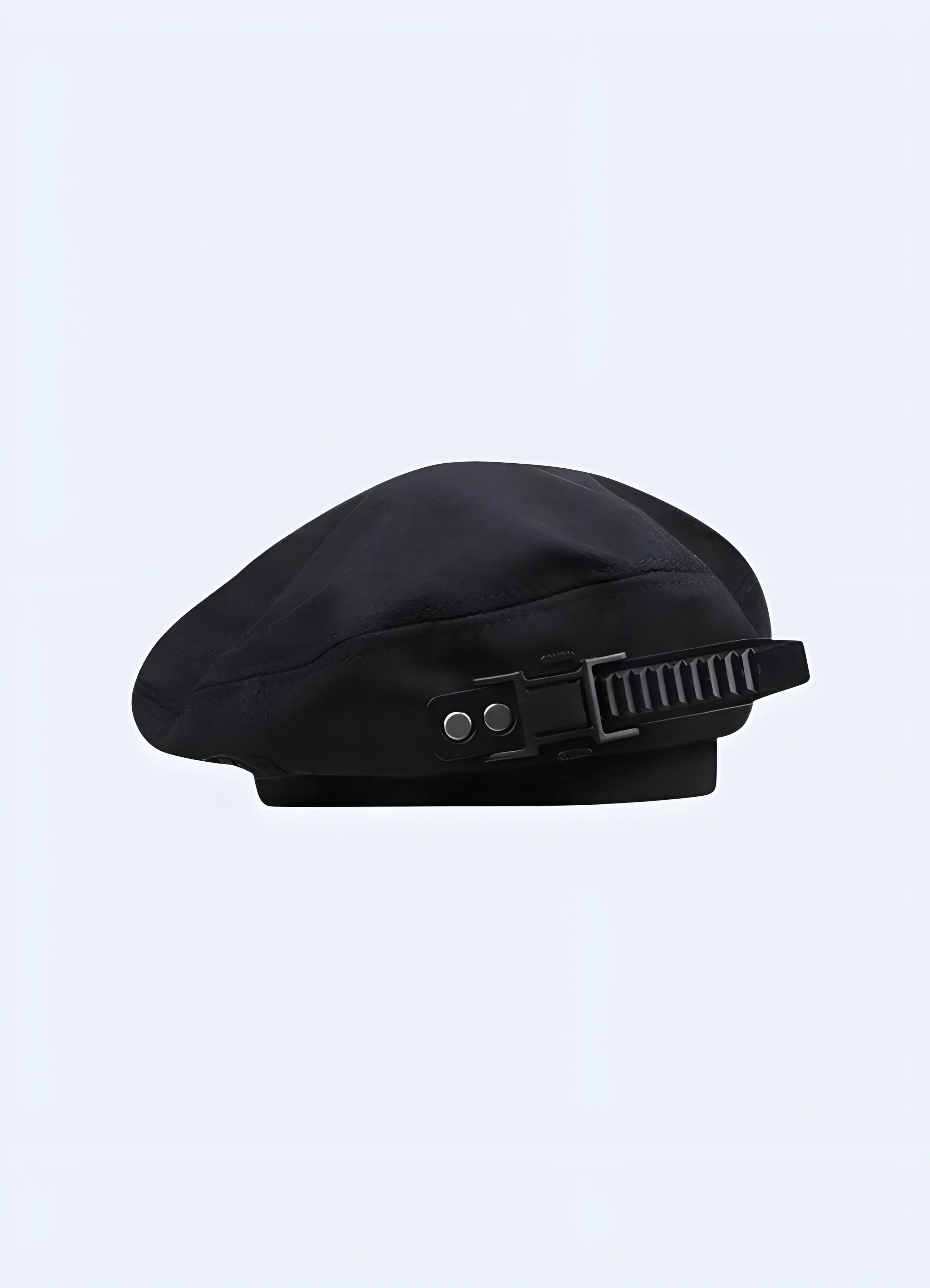 Black Techwear Beret