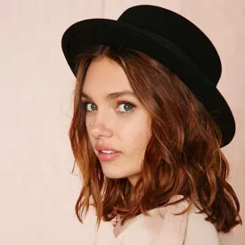 Boater Flat Top Hat