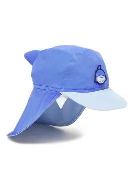 Boys Reef The Shark Sun Cap in Blue