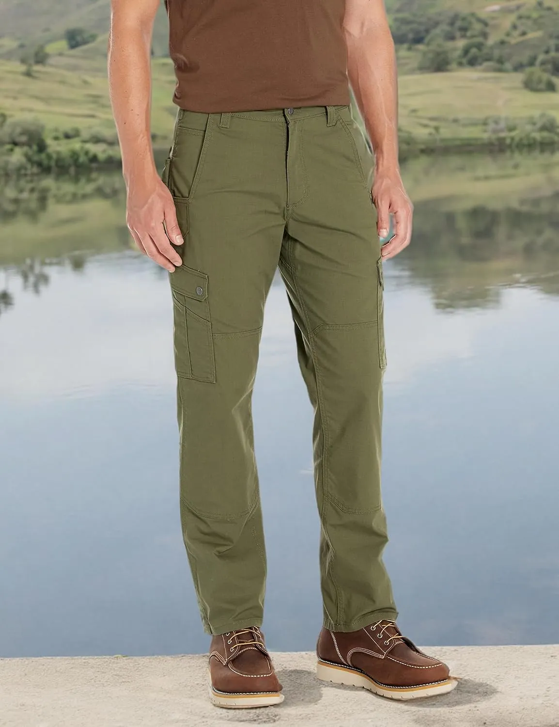 Carhartt Men's 105461 Rugged Flex Relaxed Fit Ripstop Cargo Work Pant
