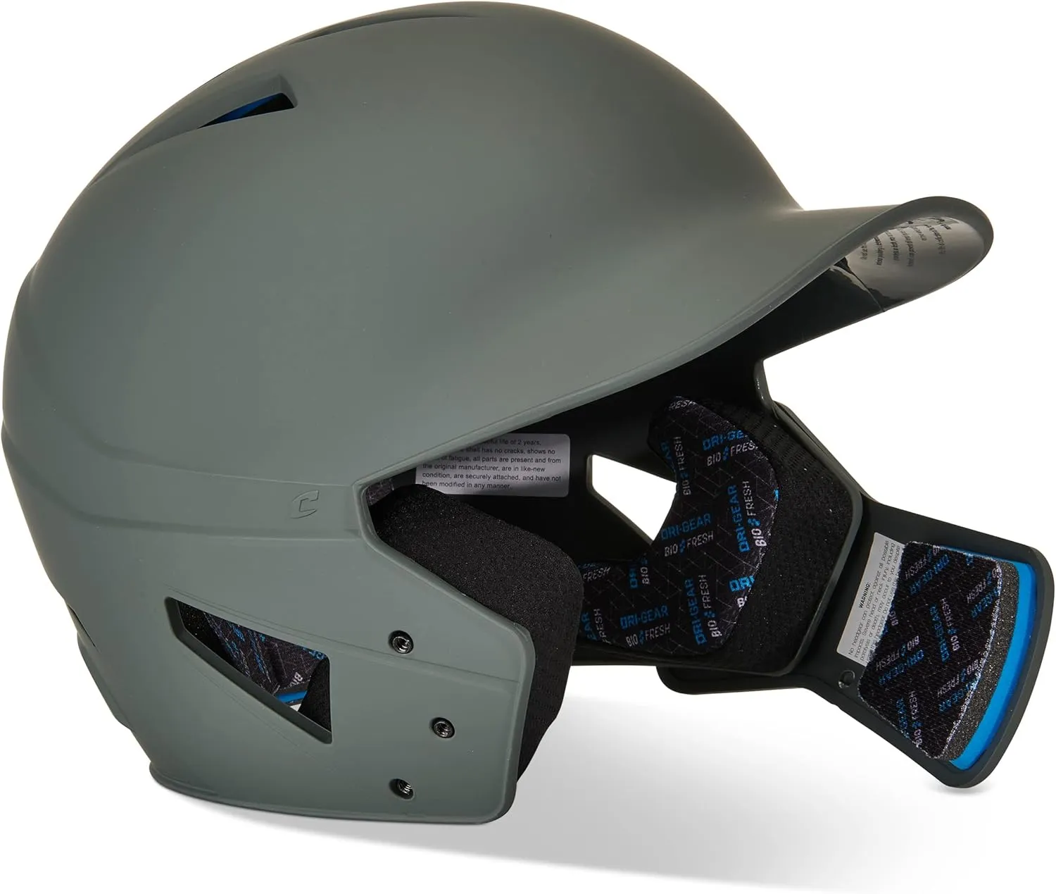 CHAMPRO HX Gamer Plus Batting Helmet with Reversible Jaw Guard
