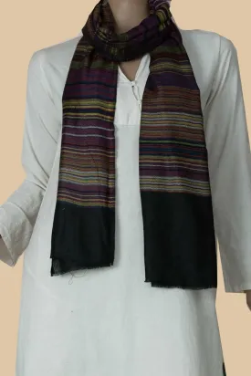 Colour Play Kashmir Woolen Stole