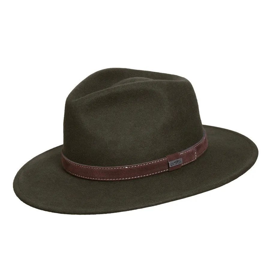 Conner Flinders Wool Outback Fedora Hat