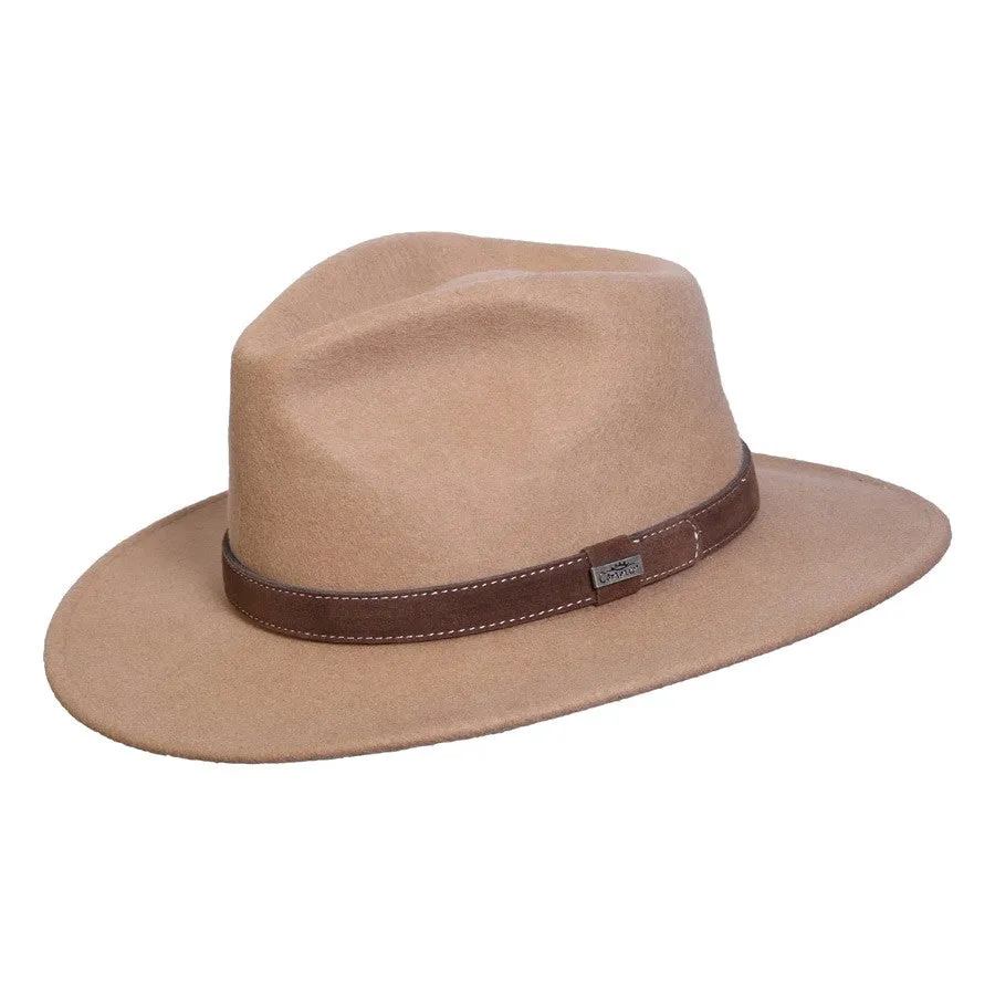 Conner Flinders Wool Outback Fedora Hat