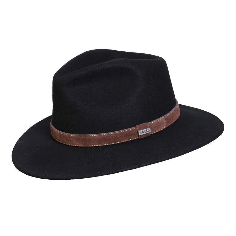 Conner Flinders Wool Outback Fedora Hat