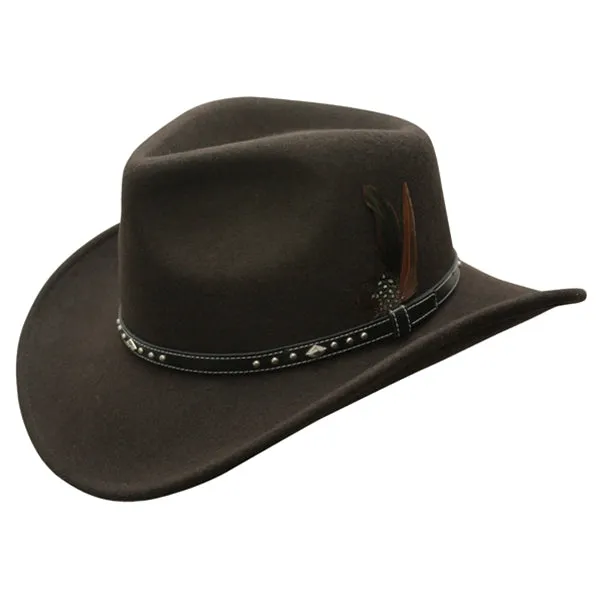 Conner Star Rider Waterproof Wool Outback Hat