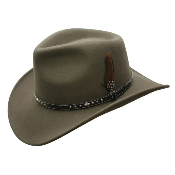 Conner Star Rider Waterproof Wool Outback Hat