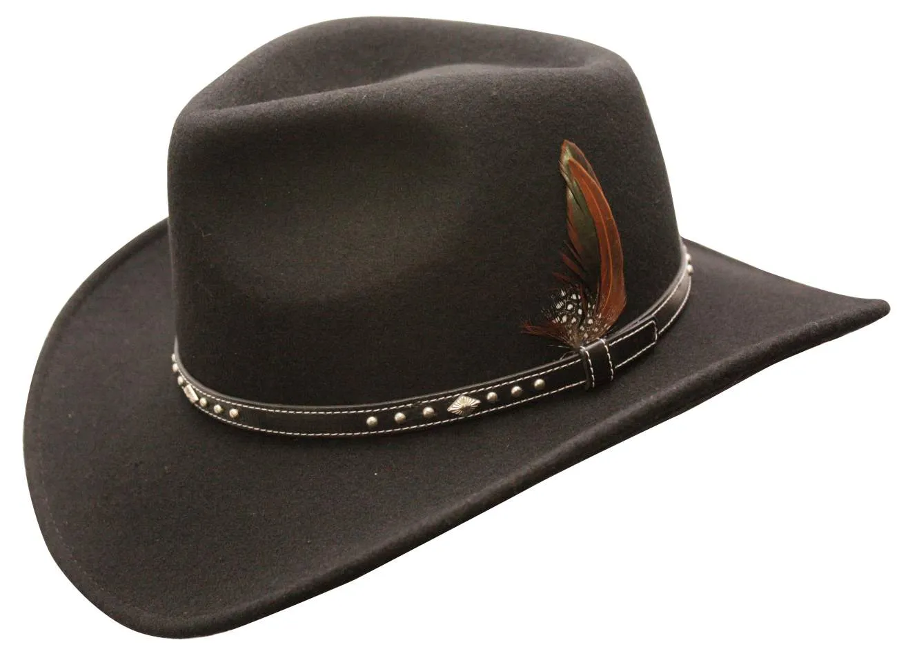 Conner Star Rider Waterproof Wool Outback Hat