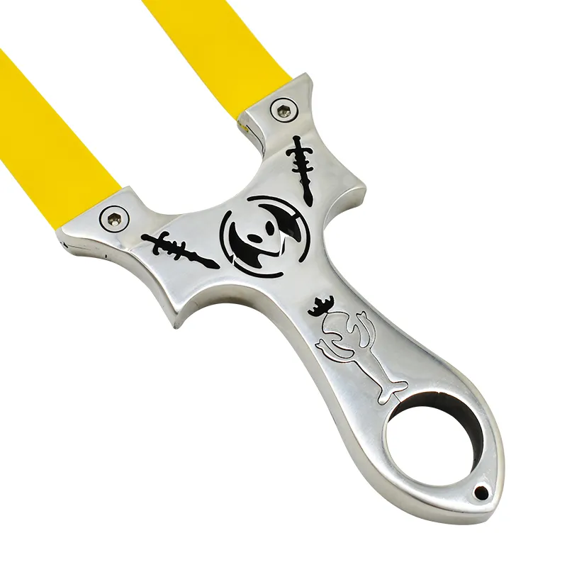 Crowned Alien Stainless Steel Slingshot