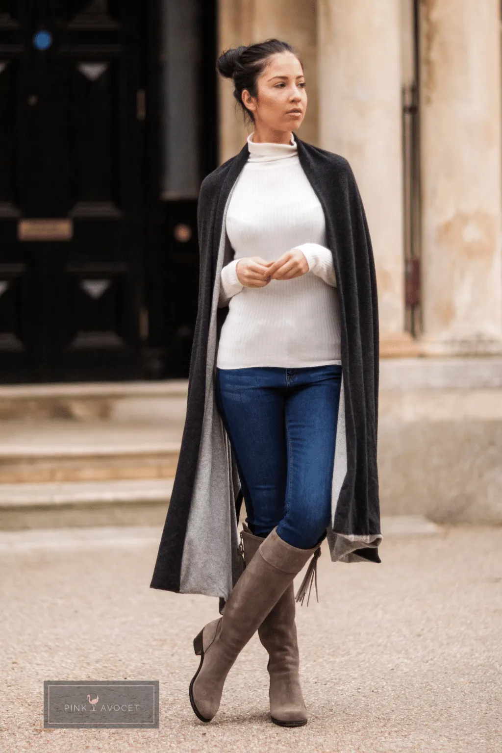 Double Cashmere Wrap (reversible)