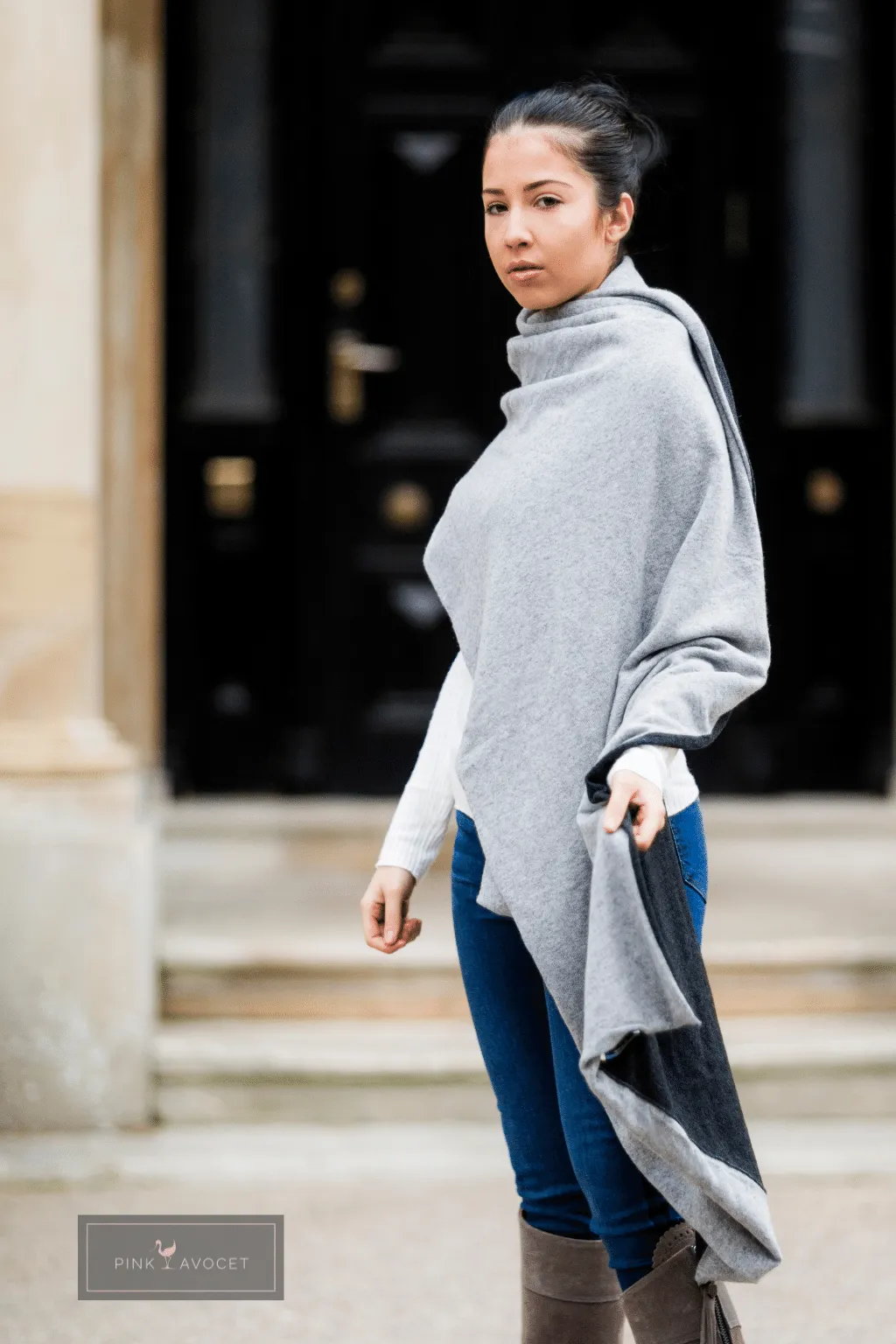 Double Cashmere Wrap (reversible)