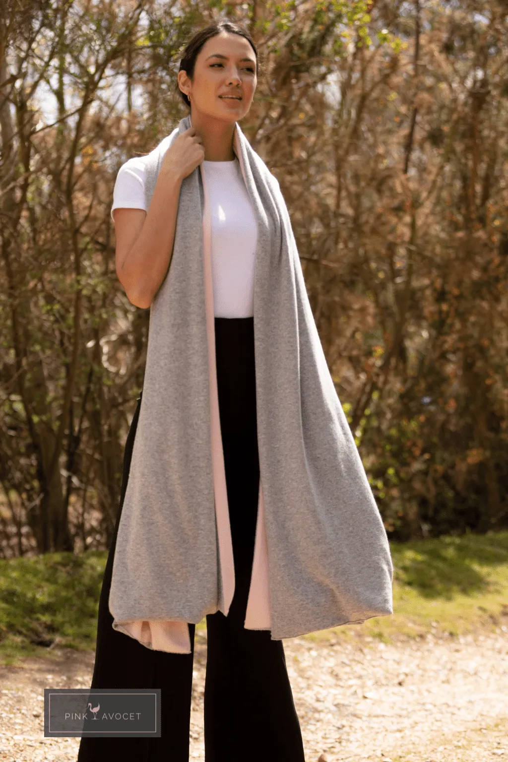 Double Cashmere Wrap (reversible)