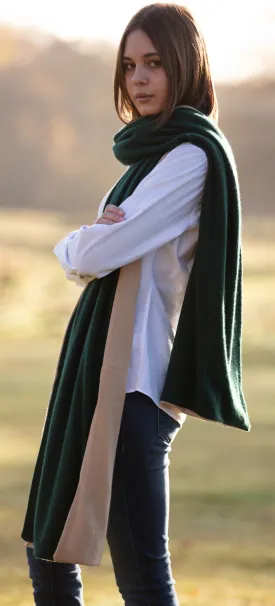 Double Cashmere Wrap (reversible)