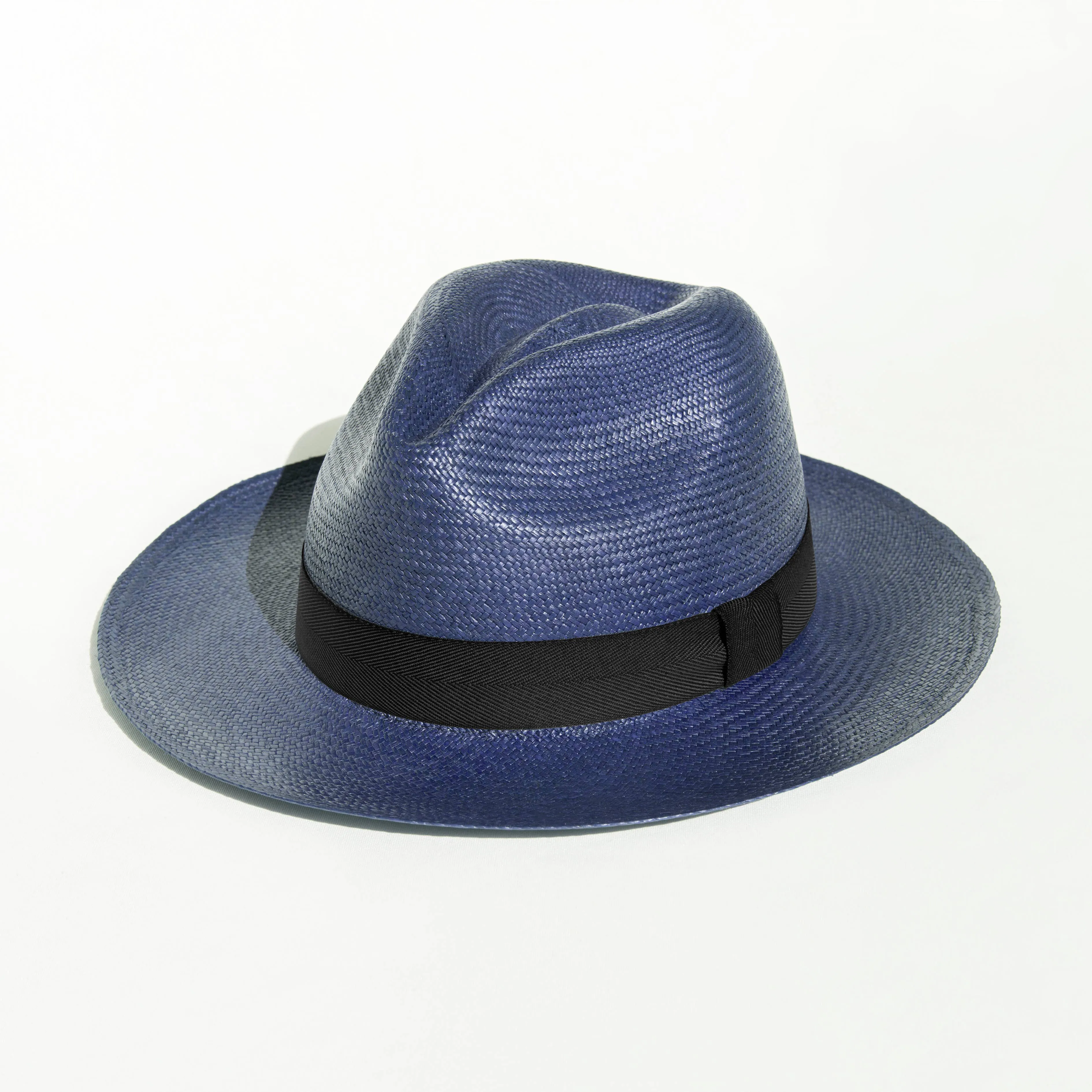 Elegancia Tropical Hats - Classic Deep Blue Panama Hat - Unisex