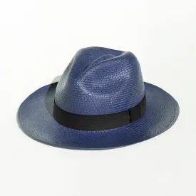 Elegancia Tropical Hats - Classic Deep Blue Panama Hat - Unisex
