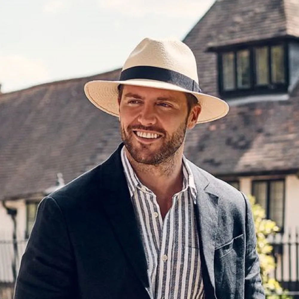 Failsworth Downbrim Panama Hat Natural