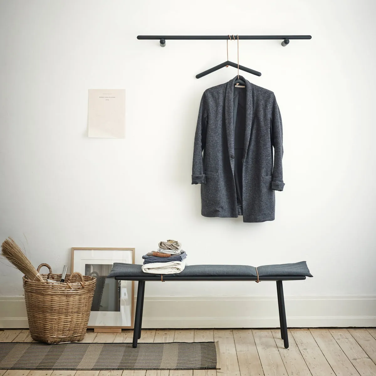 FRITZ HANSEN | SKAGERAK | GEORG BENCH | BLACK