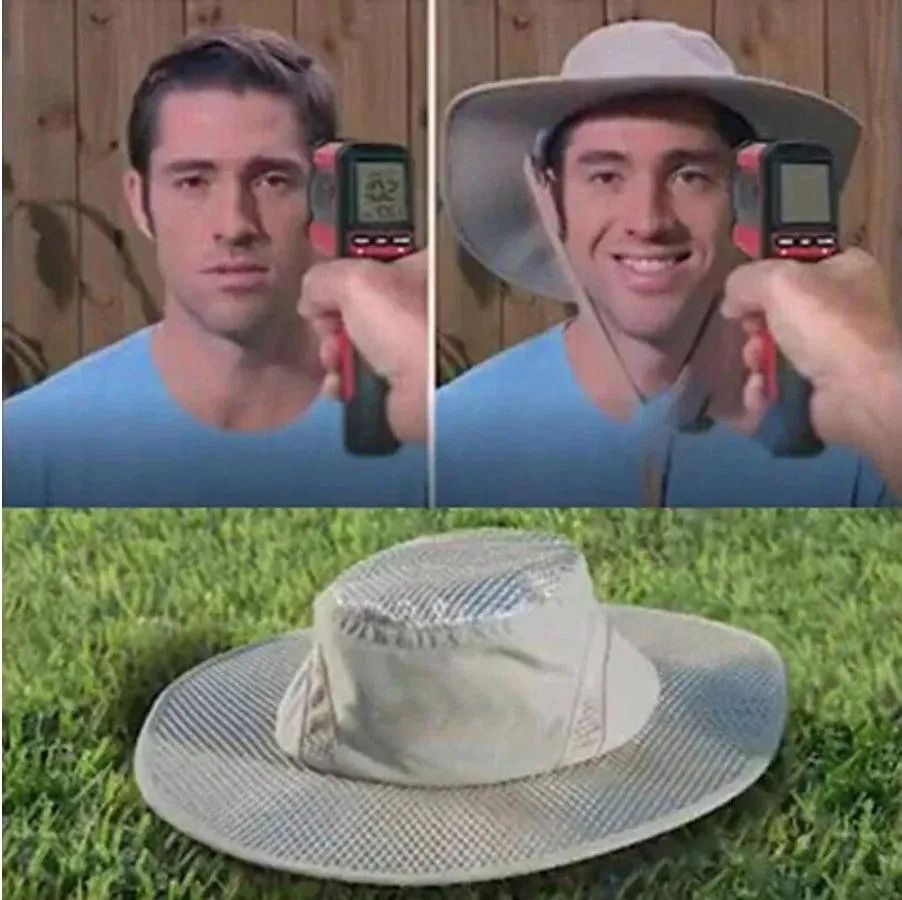 Ice Sunscreen Air Conditioning Cap