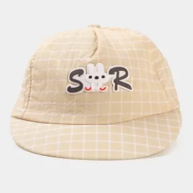 Infant Baby Cap/Hat 6M  | Cream