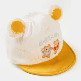 Infant Baby Cap/Hat 9M  | Yellow