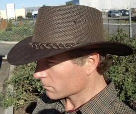 Kangaroo Cooler Hat - Brown Outback Survival Gear