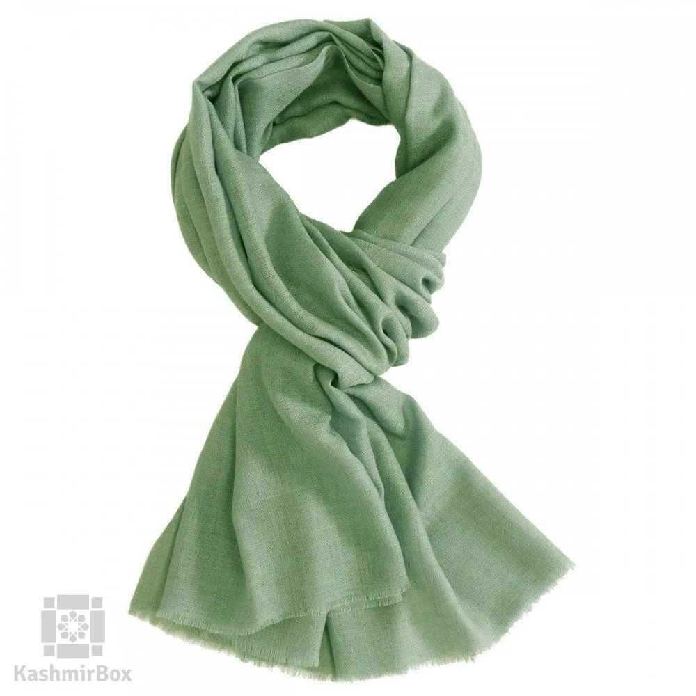 Kelly Green Woolen Stole