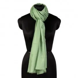 Kelly Green Woolen Stole