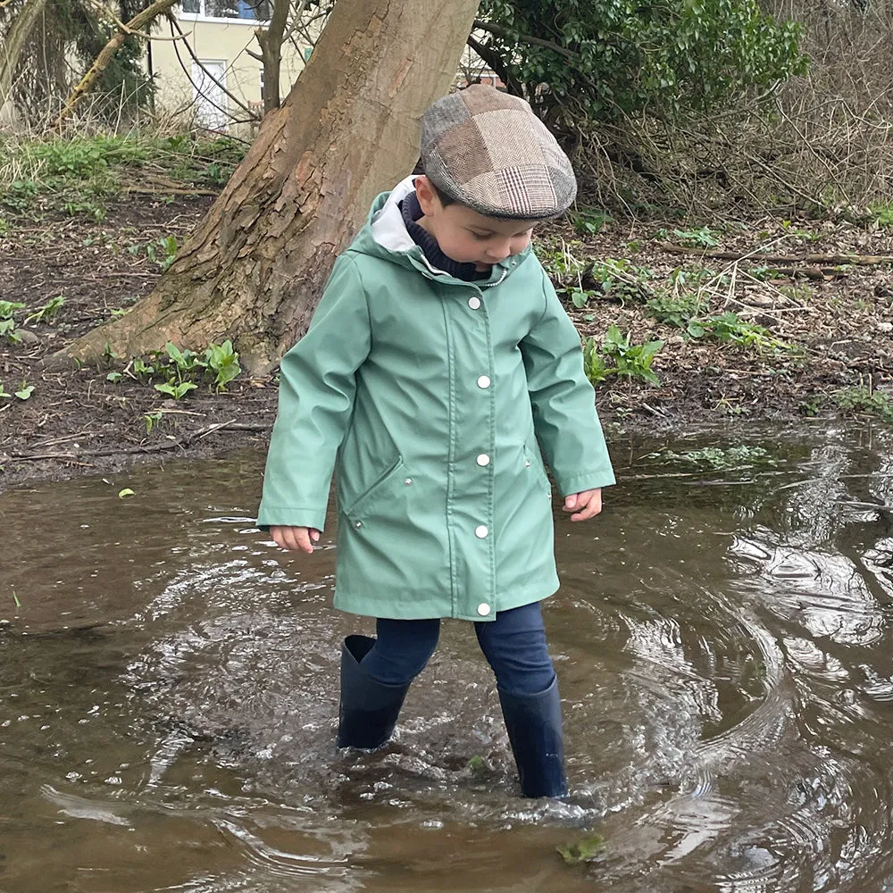 Kids Patch Flat Cap - Multi-Coloured