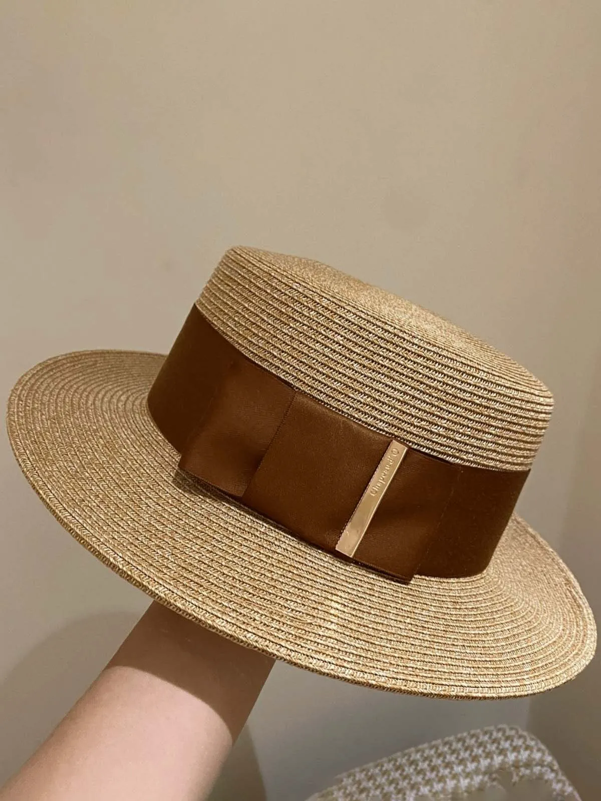 Make A Statement Ribbon Beach Hat