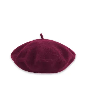 MAROON BERET CAP