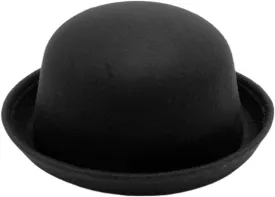 Men Women Bowler Fedora Hat Kids Classic Jazz Hats Rolled Church Derby Bowler Hats Panama Dress Hat Family Matching Hat