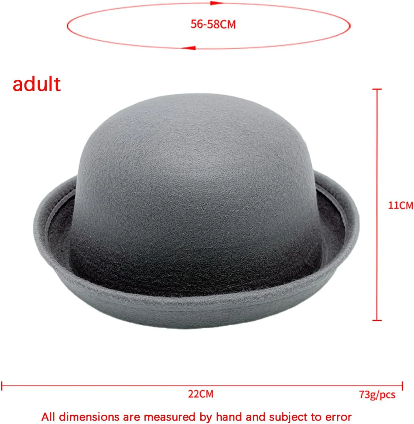 Men Women Bowler Fedora Hat Kids Classic Jazz Hats Rolled Church Derby Bowler Hats Panama Dress Hat Family Matching Hat