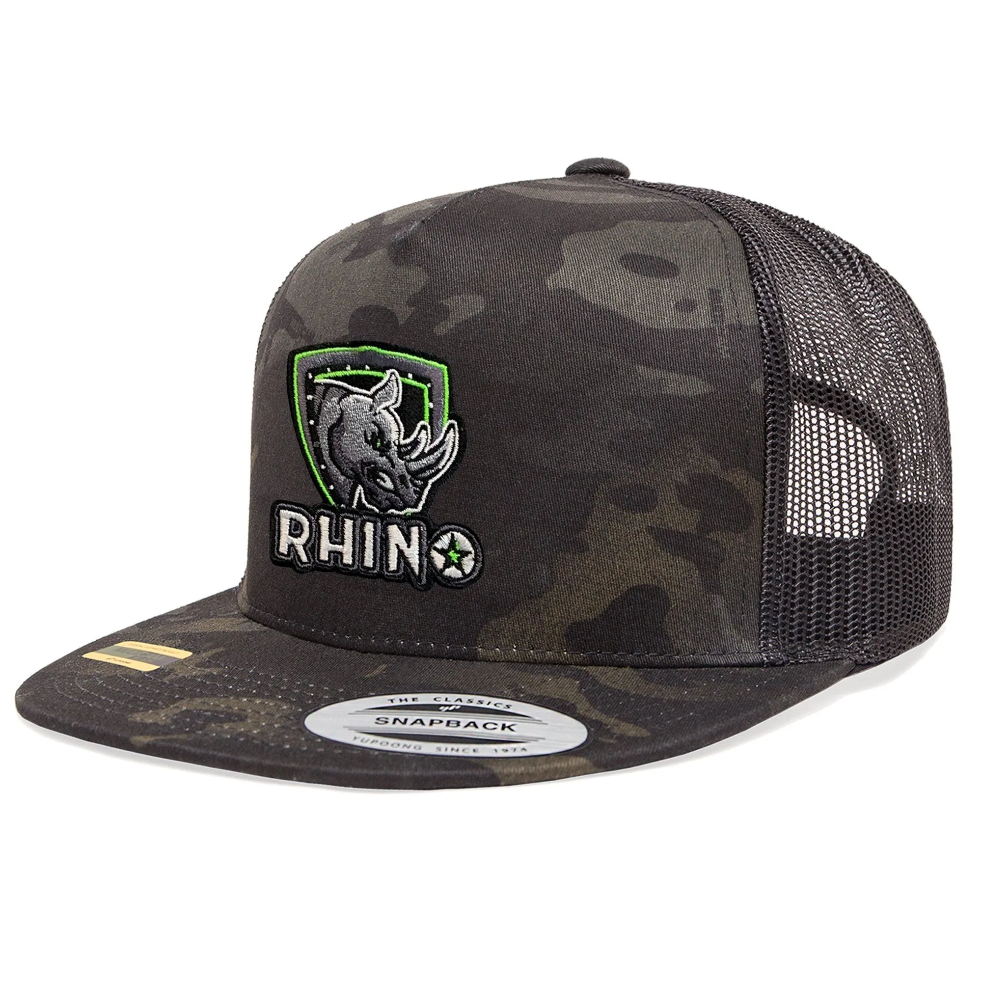 Mesh Snapback - Flat Bill
