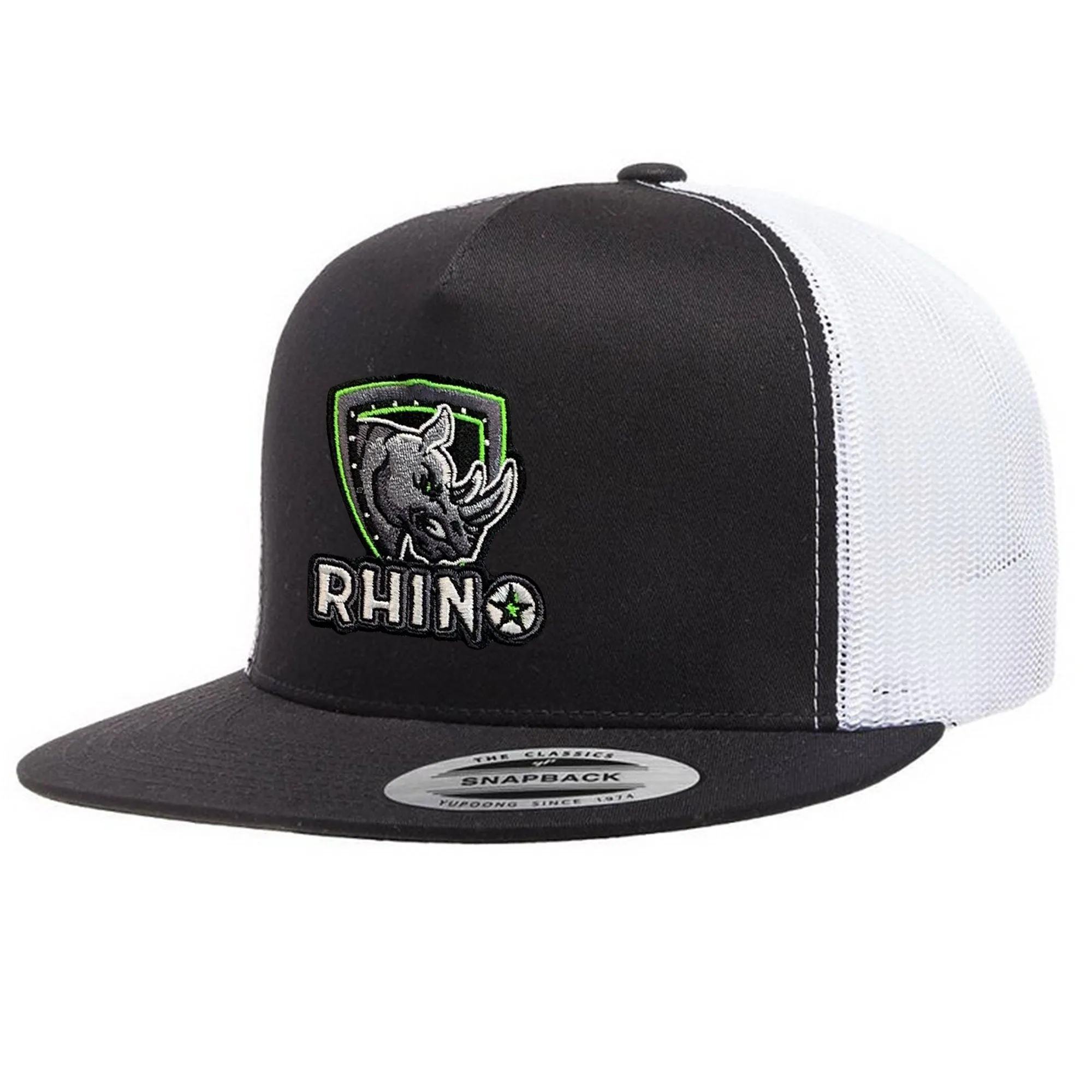 Mesh Snapback - Flat Bill