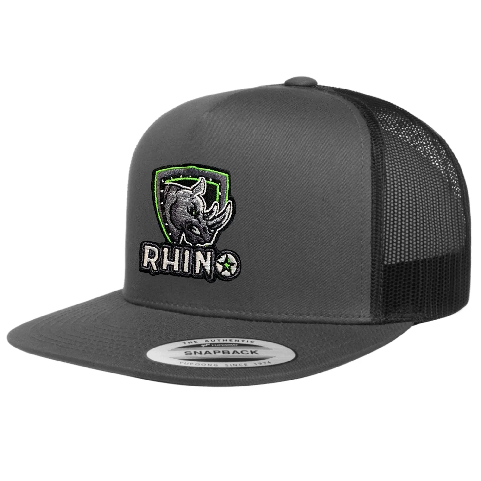 Mesh Snapback - Flat Bill
