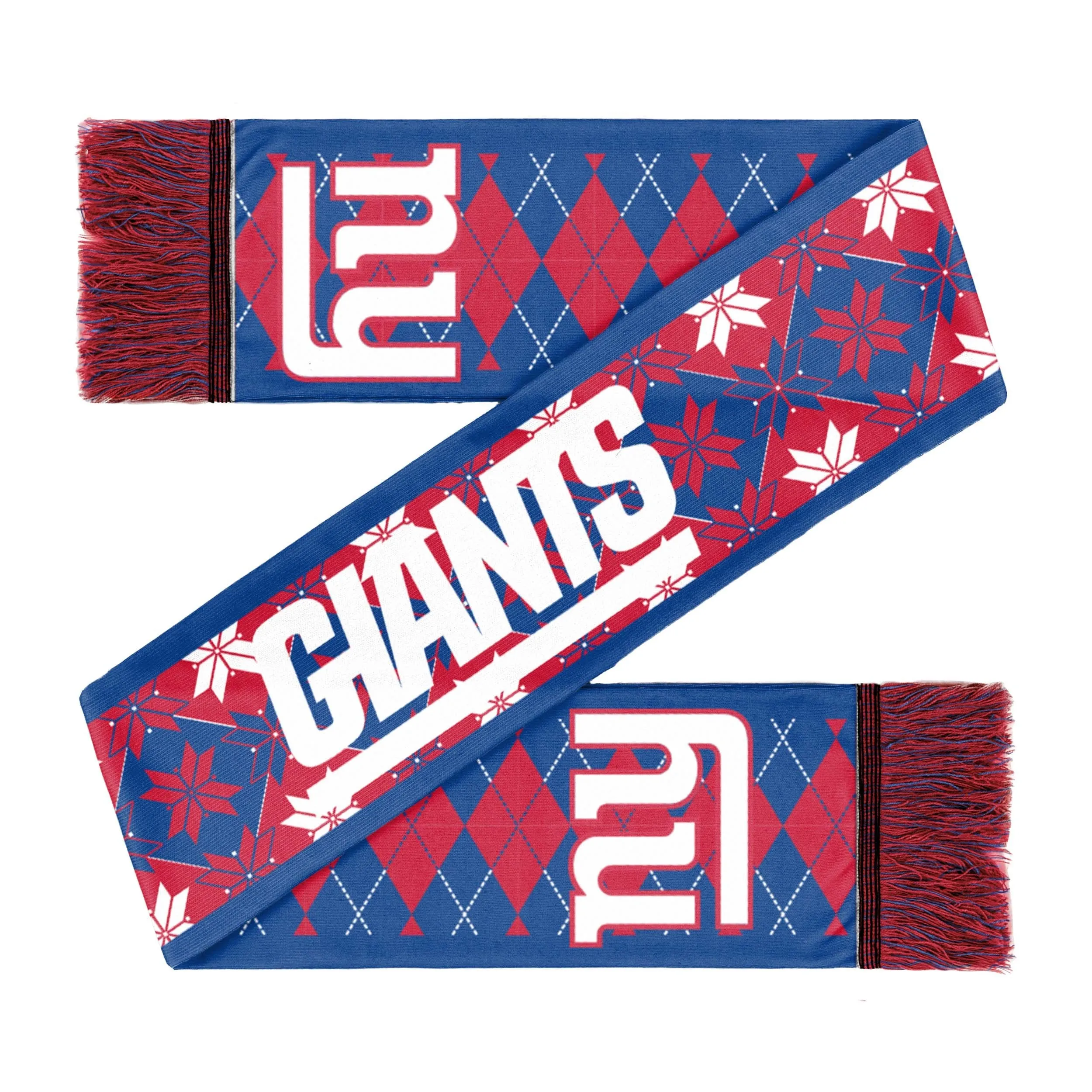 New York Giants NFL Reversible Ugly Scarf