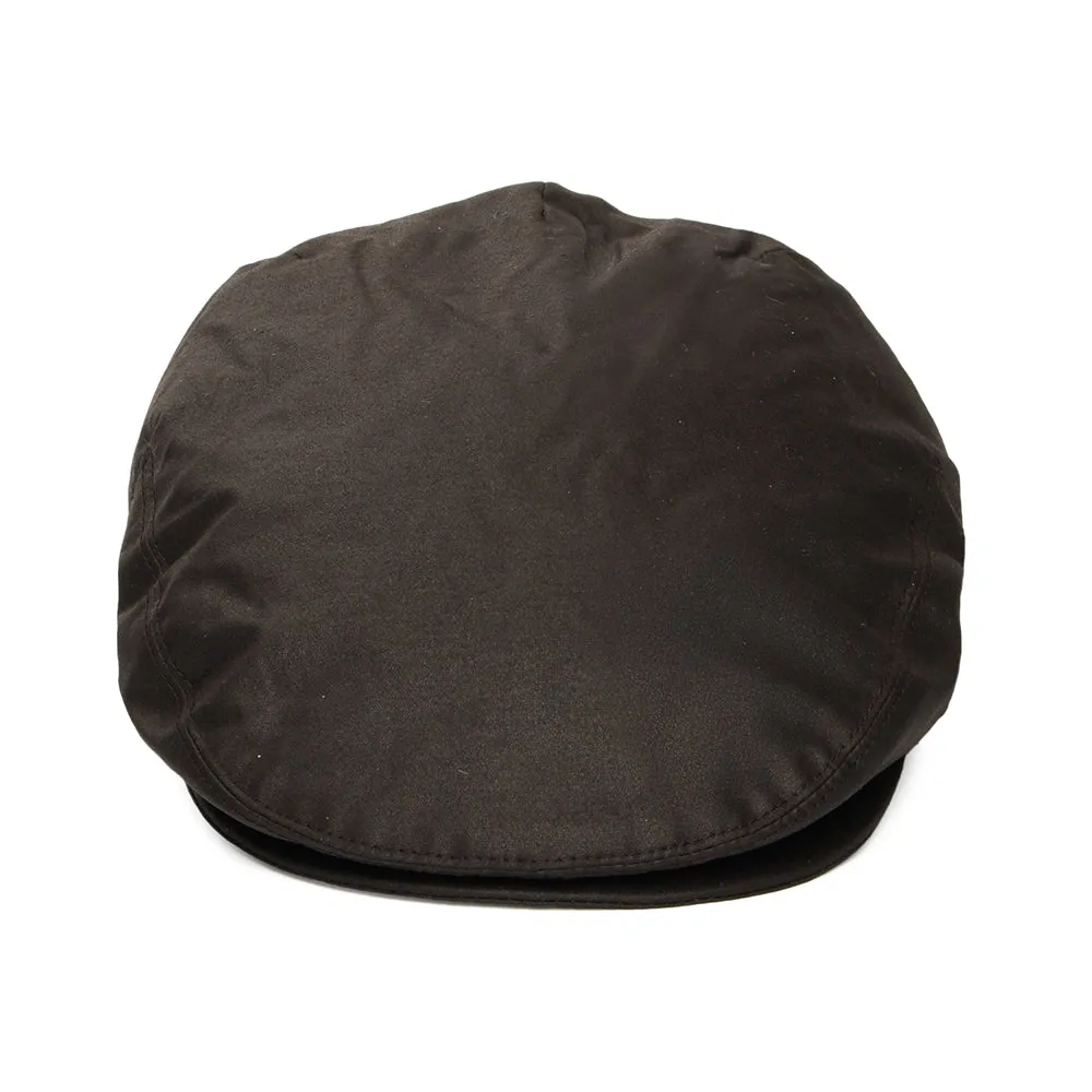 Oilcloth Flat Cap Brown Wholesale Pack