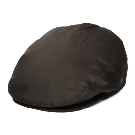 Oilcloth Flat Cap Brown Wholesale Pack