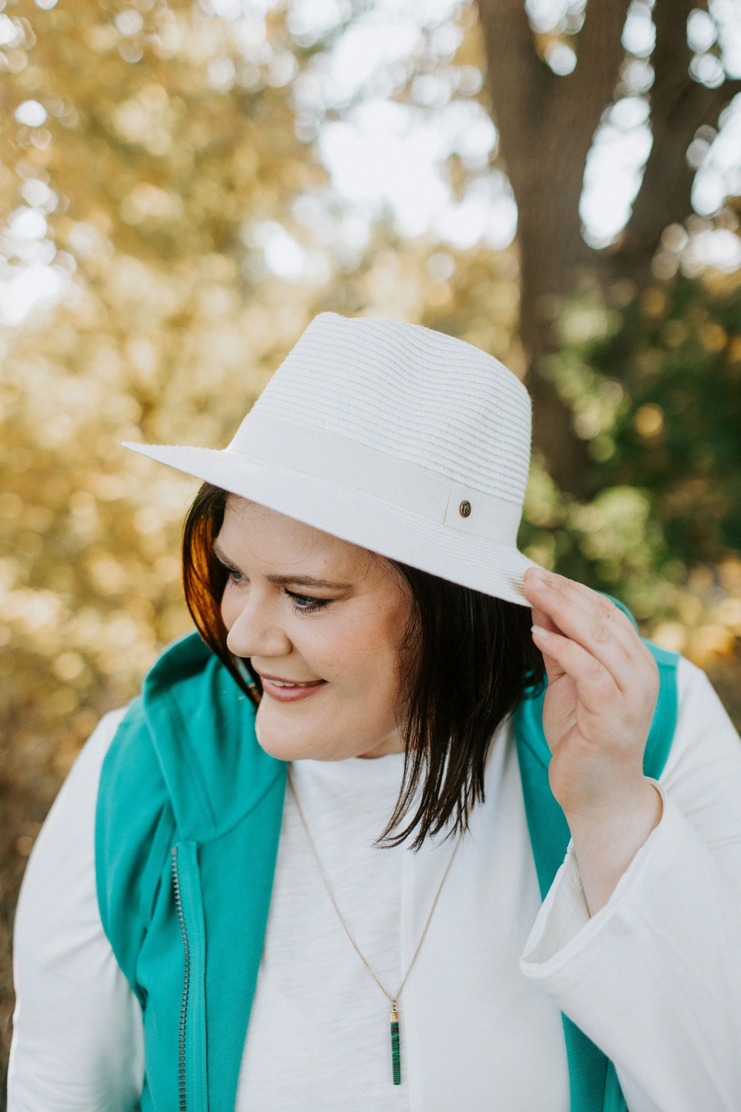 PANAMA HAT IN IVORY
