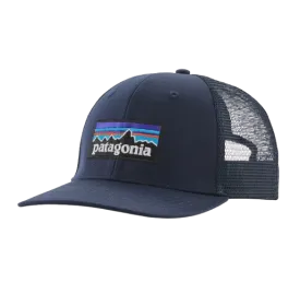 Patagonia P-6 Logo Trucker Hat New Navy