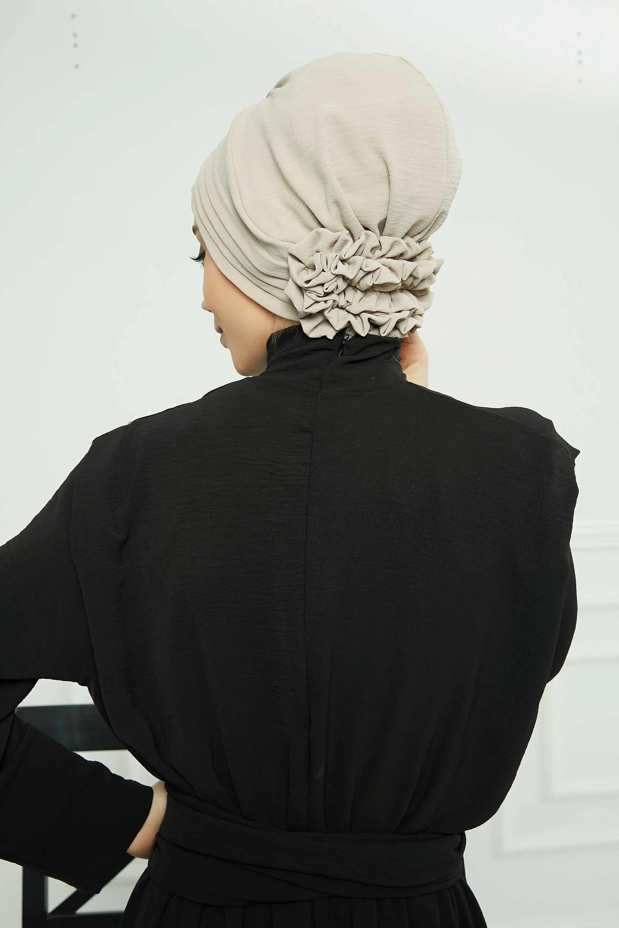 Practicle Detachable Women Sun Hat, Summer Bonnet Cap for Muslim Women, Multi-usage Hijab Sun Hat, Muslim Beach Hat, Sun Protective Hat,S-2A
