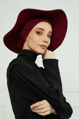 Practicle Detachable Women Sun Hat, Summer Bonnet Cap for Muslim Women, Multi-usage Hijab Sun Hat, Muslim Beach Hat, Sun Protective Hat,S-2A