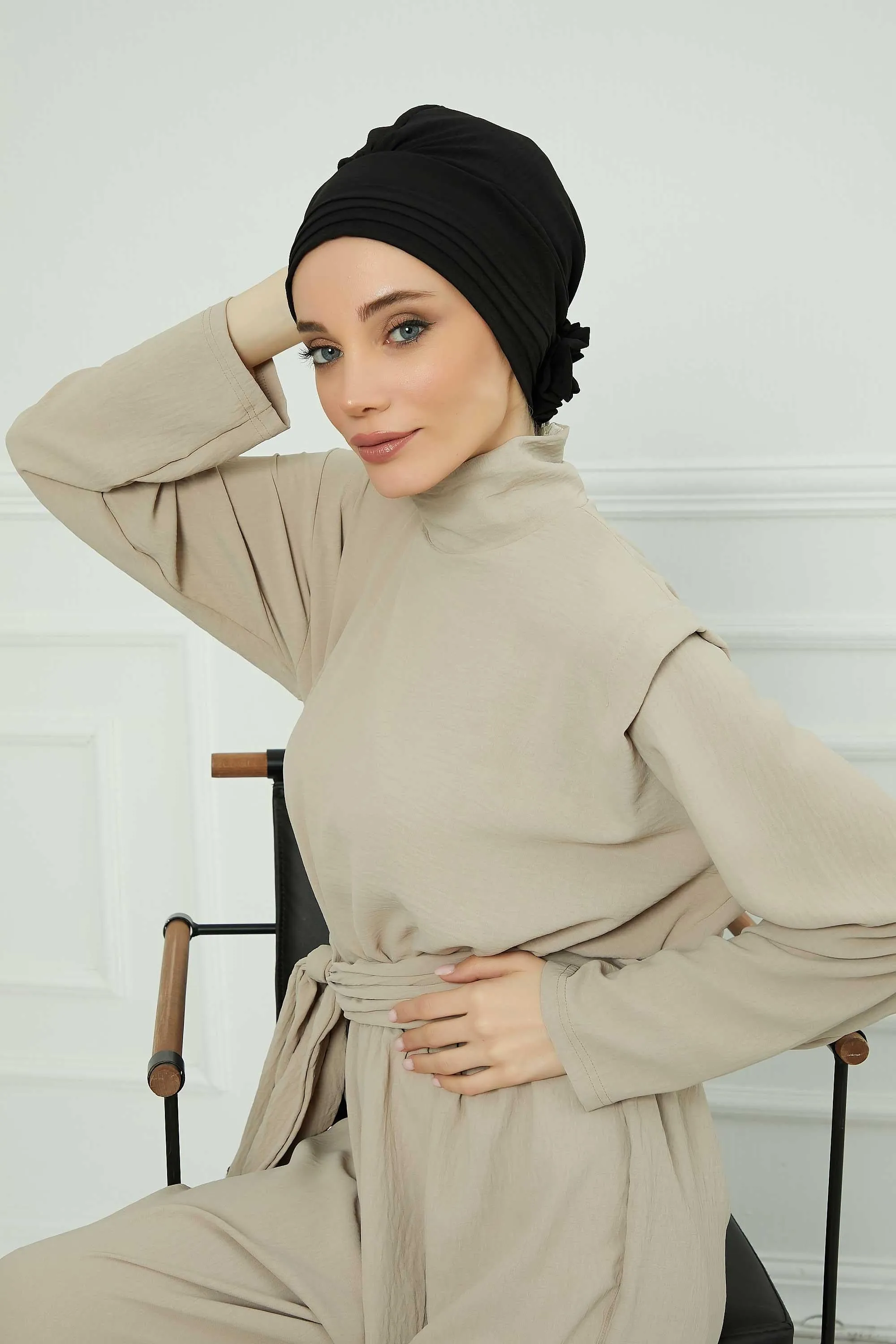 Practicle Detachable Women Sun Hat, Summer Bonnet Cap for Muslim Women, Multi-usage Hijab Sun Hat, Muslim Beach Hat, Sun Protective Hat,S-2A